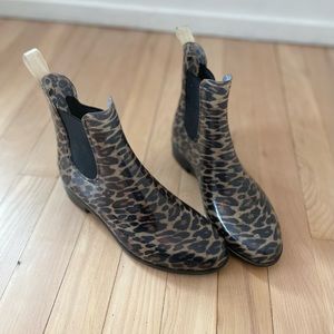Sam Edelman Leopard, rain bootie